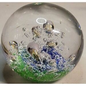 Kosta Sweden Signed Paperweight